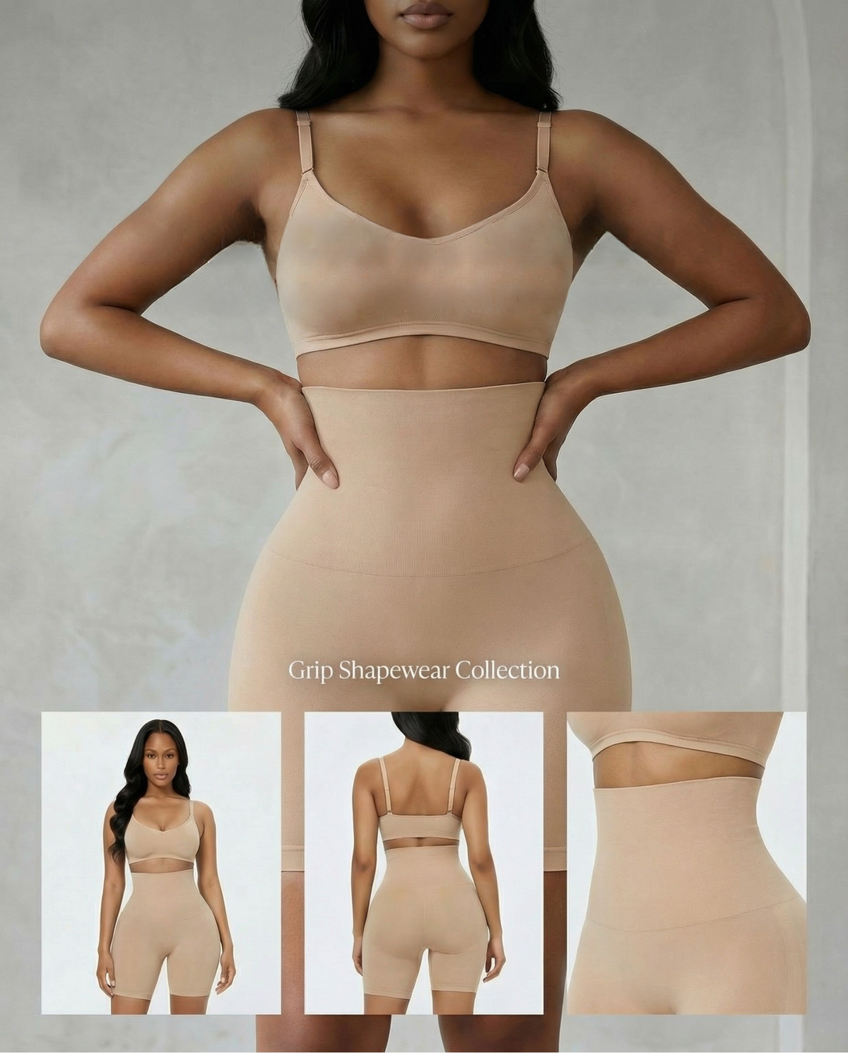 Seamless Grip HighWaist Shorts